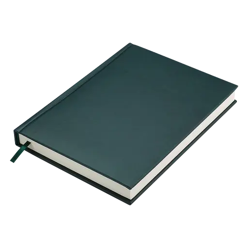 Ежедневник недатированный Buromax Gentle A5 искусственная кожа/поролон 336 страниц зеленый (BM.20090-04) - фото 2