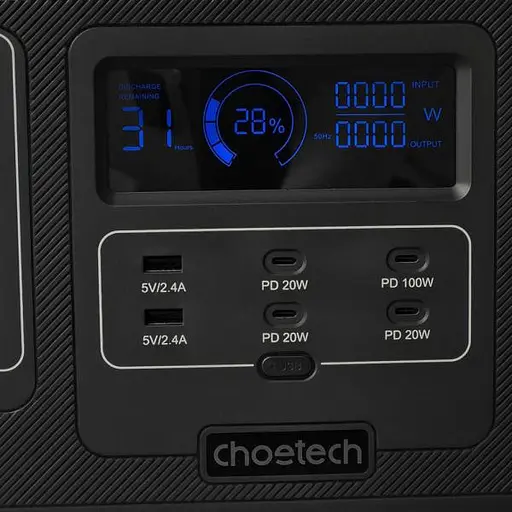 Зарядная станция Choetech Portable Power Station 1200W (BS005) - фото 5