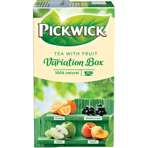 Чай чорний Pickwick Асорті зі шматочками фруктів 30 г (20 шт. х 1.5 г) - фото 3