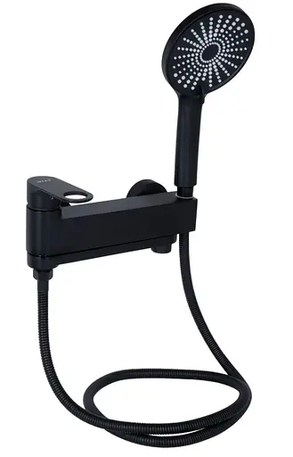 Змішувач для ванни Qtap Jay QTJAY260BLM45548 Black Matt - фото 2