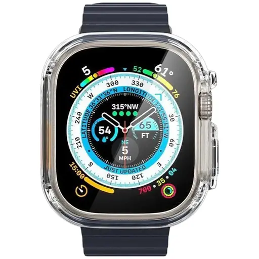Чохол Spigen Чохол Apple Watch Ultra 49 мм Ultra Hybrid Crystal Clear Case