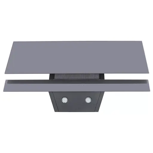 Вытяжка декоративная наклонная Минола HVS 9412 GR 850 LED - фото 9
