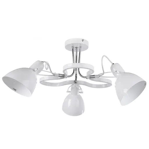 Люстра потолочная Brille в спальню E27 60W WH (BL-310S/3) - фото 3