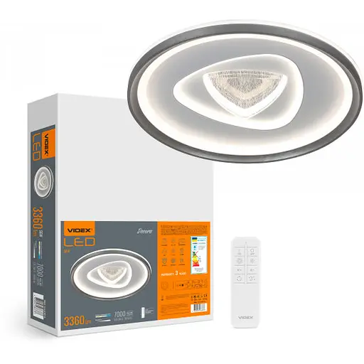 LED світильник функціональний Videx DECORA 56W VL-CLD-997-SL - фото 1