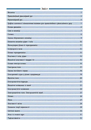 Довідник у таблицях. Фізика. 7–11 класи - фото 2