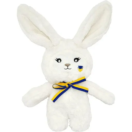 Игрушка Зайчик-украинец Tigres ЗА-0074 Белый (4820251100108) - фото 1