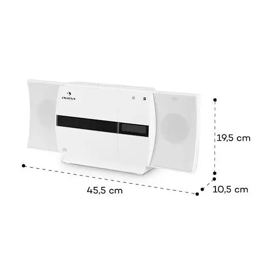 Стереосистема Auna V-20 DAB BT NFC CD MP3 USB (10031467) - фото 7