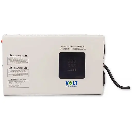 Стабилизатор напряжения Volt Polska AVR 2000VA 8% Slim