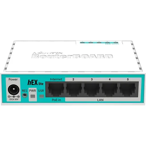 Маршрутизатор (роутер) MikroTik hEX lite (RB750r2) [137440]