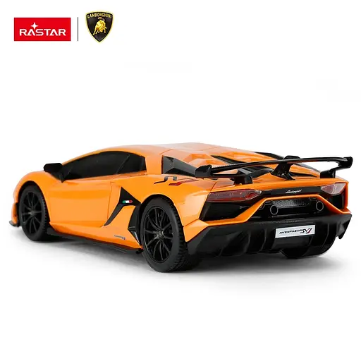 Машинка Rastar Lamborghini Aventador SVJ на управлінні 1:24 помаранчевий 96100 - фото 4