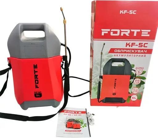 Обприскувач акумуляторний Forte KF-5C 5 л (141010) - фото 3
