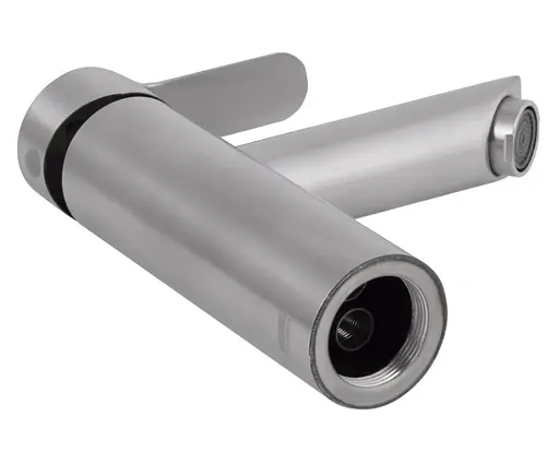 Змішувач для умивальника Brinex Pure 001F Nickel BRIPUR001FNKL - фото 2