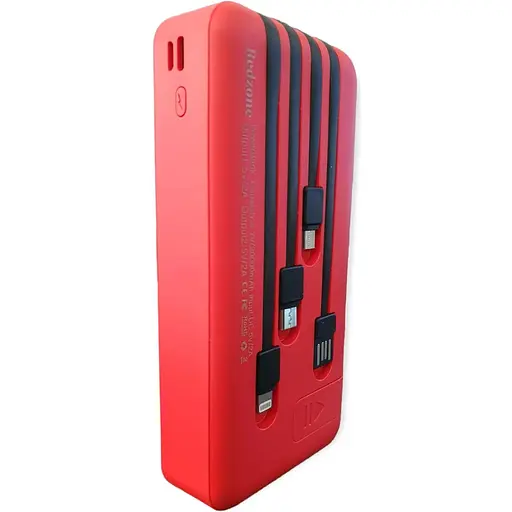 Power bank Red Zone 20000 mAh. Универсальная мобильная батарея. Мощный повербанк - фото 4