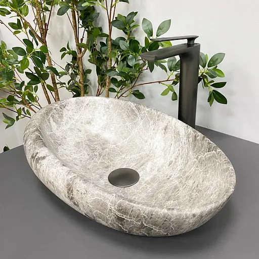 Умивальник VBI Vicenza monn matt накладний VBI-014801, Сірий - фото 3