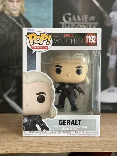 Коллекционная фигурка, сувенирная игрушка Ведьмак Funko POP! The Witcher Geralt GLAM - фото 2