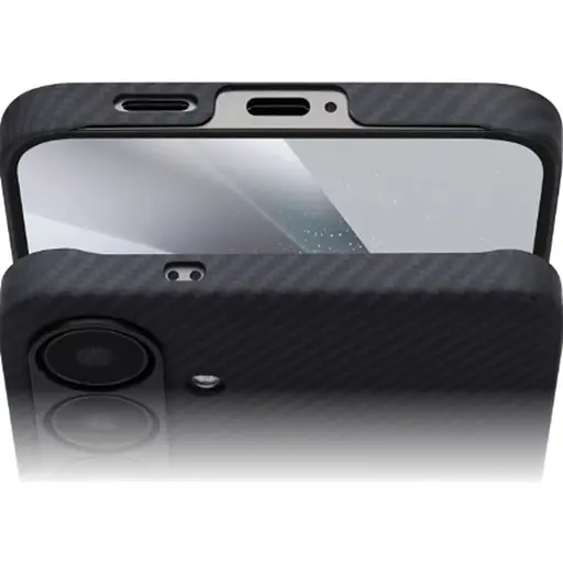 Чохол Pitaka MagEZ Ultra-Slim Classic Twill 600D для Samsung Galaxy S25 Black/Grey (KS2501) [128412] - фото 7