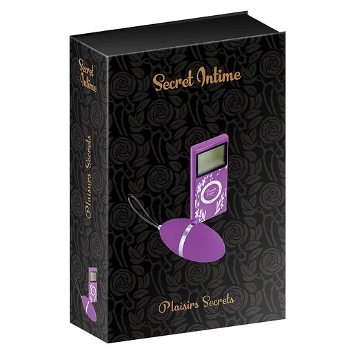 Віброяйце Secret Intime Plaisirs Secrets 7.9 см (фіолетовий) - фото 8