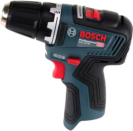 Шуруповерт-дрель аккумуляторная Bosch Professional GSR 12V-35 без АКБ и ЗУ (0.601.9H8.000) - фото 2
