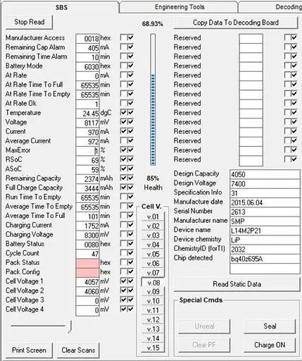 Акумуляторна батарея Lenovo Yoga 500-14IBD Touch S340-14API C340-14API (L14M2P21) 10-20% Б/В - фото 2