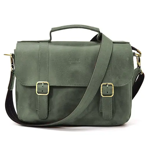 Мужская сумка-портфель на плечо с ручкой TARWA 32х25х7 см sum0028197 - фото 1