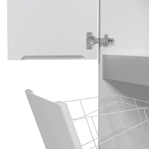 Пенал напольный AM.PM X-Joy 35 см левосторонний с корзиной (M85CSL0351WG38) - фото 6