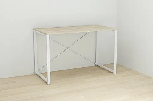 Письменный стол Ferrum-decor Серии Коннект 75x120x60 белый ДСП Дуб Сонома 16мм (FRD-104210) - фото 3