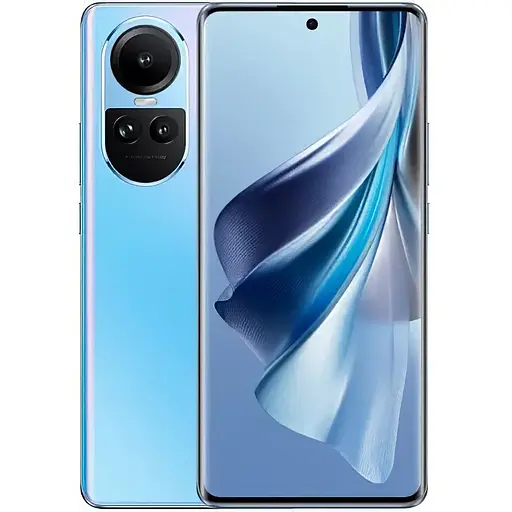 Смартфон Oppo Reno 10 5G 8/256Gb Ice Blue (CPH2531) (UA UCRF) NFC - фото 5