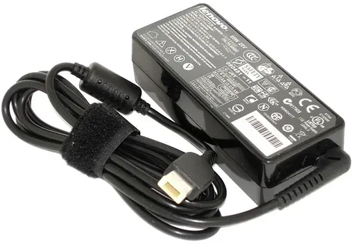 Блок живлення Lenovo ( 20V 3,25A 65W) Square tip with pin A+ "Б/У" - фото 1