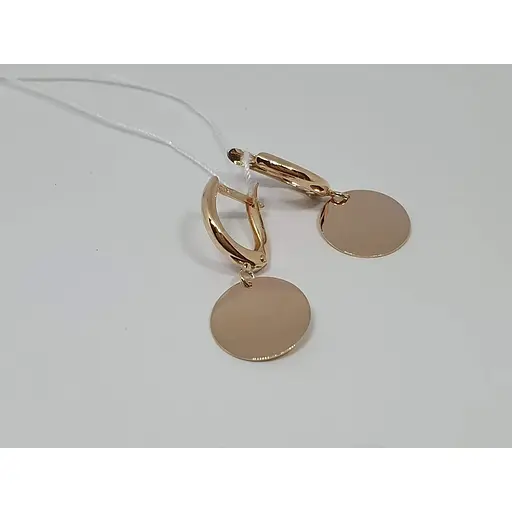 Золоті сережки Tango. 470609 - фото 4