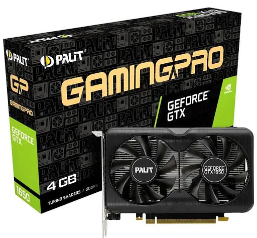 Видеокарта Palit GTX 1650 4Gb GamingPro (NE6165001BG1-1175A) (GDDR6, 128 bit, PCI-E 3.0 x16) Б/у - фото 8