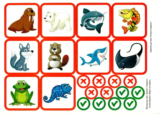 Комплекс дидактичних ігор для учнів 1-2 класів. Світ тварин - фото 3