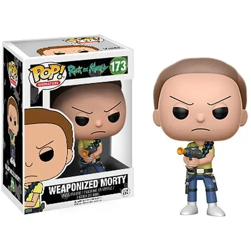 Фігурка Funko Pop озброєний Морті Сміт Rick and Morty Weaponized Morty 10см RM WM 173 - фото 1