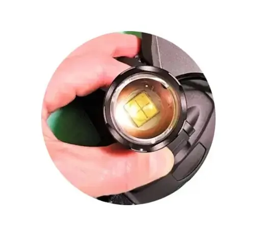 Налобний ліхтар Police BL-XQ-218-HP50 з діодом HP50 3×18650 та індикацією заряду - фото 5