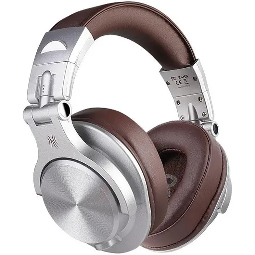 Гарнитура OneOdio Fusion A70, Bluetooth+3,5мм/6,35мм, Silver Brown - фото 5