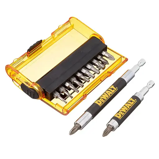 Набір біт DeWalt Torx Philips Pozidriv Ph1, Ph2, Pz2, T10, T15, T20, T25, T30 L=25 мм 14 шт. (DT71570) - фото 4