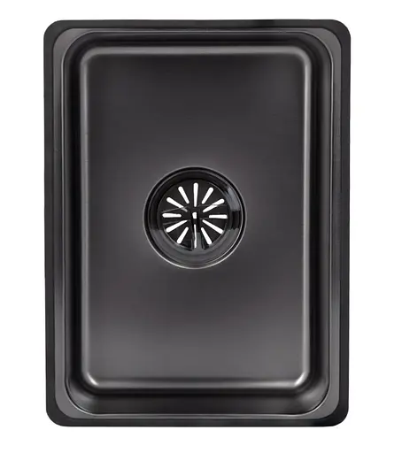 Кухонная мойка встроенная Lidz Handmade H7545B Decor Black PVD Honeycomb 3,0/1,0 мм LDH7545BDECPVD48373 - фото 13