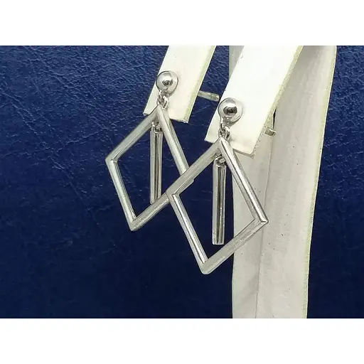 Срібні сережки-пуссети Імперія золота. СП477С - фото 3