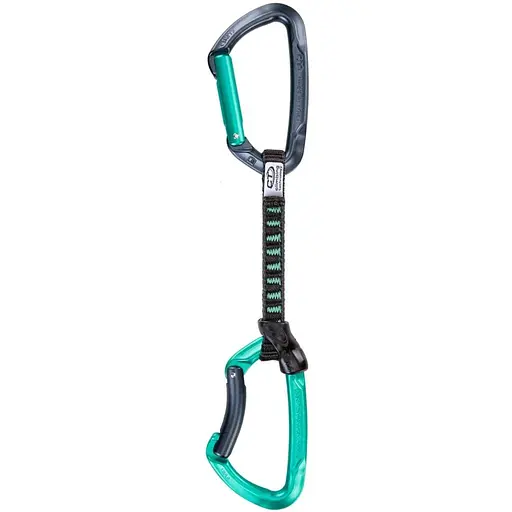 Відтяжка з карабінами Climbing Technology Lime set 22 cm DY Grey/Turquoise (1053-2E661EH B07)