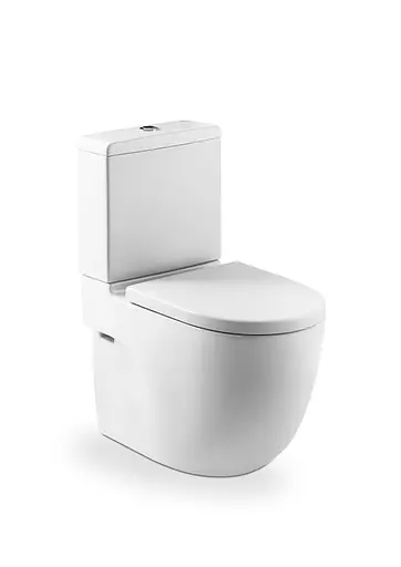 Чаша напольного унитаза Roca Meridian-N Compact A342248000, Белый - фото 1