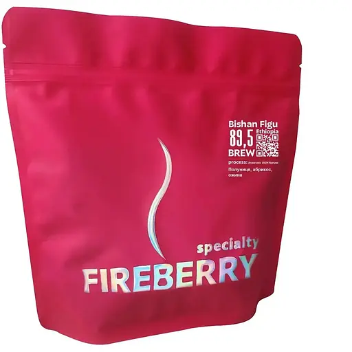 Кофе в зернах Fireberry Ethiopia Bishan Figu 0,25 кг - фото 1