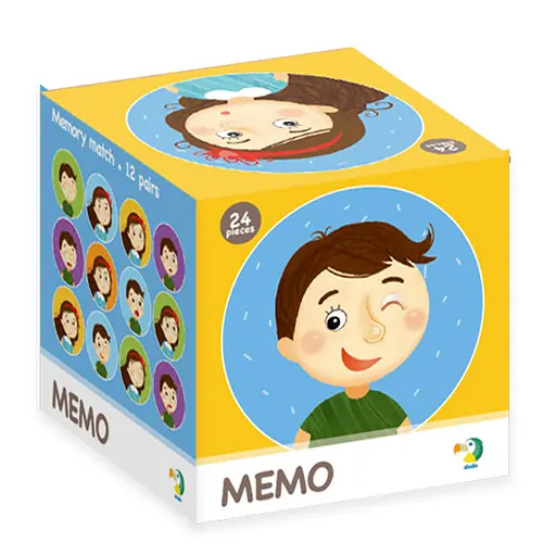 Настільна гра Мемо Емоції 300144 DoDo 7*7*7см (4820198240462) - фото 1