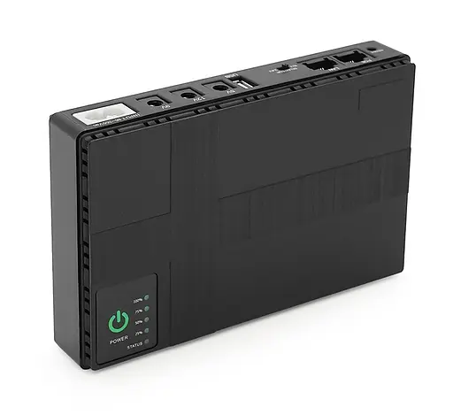 UPS ДБЖ для роутера PON/POE, 5/9/12V Voltronic UPS18-DC 18 Вт 10400mAh - фото 4