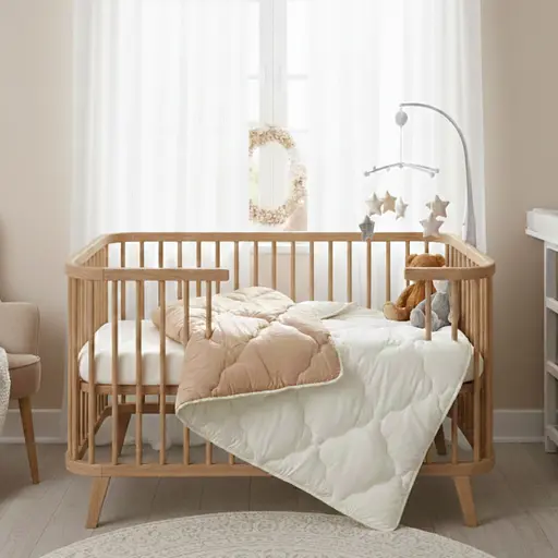 Ковдра дитяча Papaella Woolly зимова 100х135 см бежева (8-35728) - фото 7