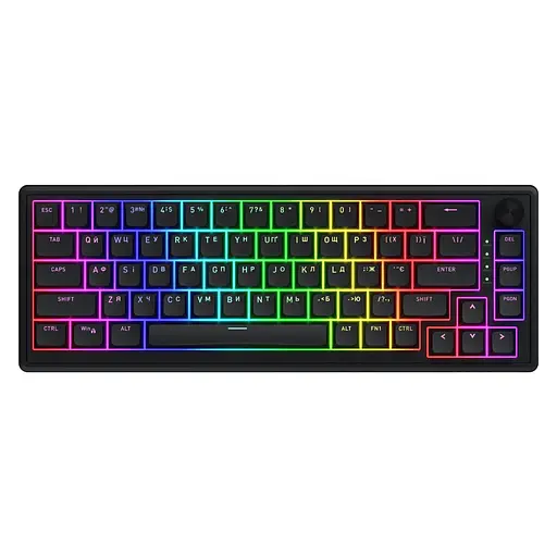 Клавіатура HATOR Skyfall 65 Speed Switches Sterling Black (HTK1160UA) - фото 1