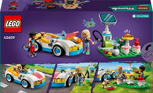 Конструктор LEGO Friends Электромобиль и зарядное устройство 170 детали (42609) - фото 9