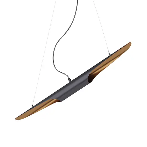 Підвіс P-full lamp, PikArt арт. 4967 Бронзовий/чорний - фото 1