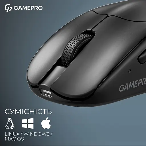 Миша GamePro Asgard Surt Wireless Black (GM017B) [140400] - фото 15