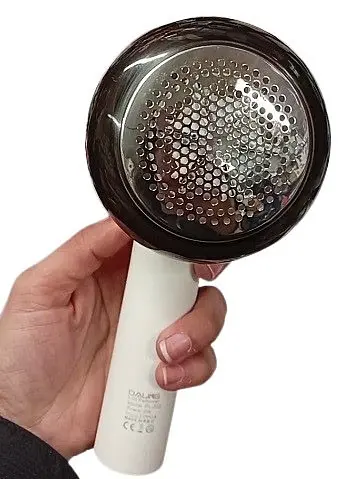 Машинка для стрижки катишків Daling DL-2021 акумуляторна з дисплеєм для чистки одягу білий duplication - фото 2