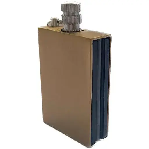 Сірник вічний бензиновий Dolphin HL-83 Gold без візерунків (10925)