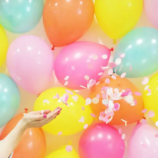 Шарик воздушный латексный 30 см (100) оранжевый, матовый, IDEA7-DL-005 - фото 3